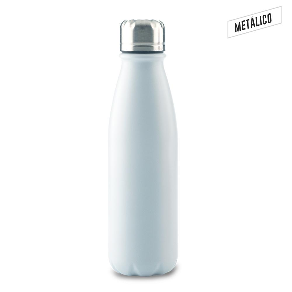 Botilito metalico hans 600ml Blanco miniatura 4