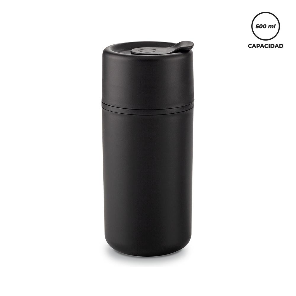 Mug plástico quovo 500 ml Azul miniatura 6