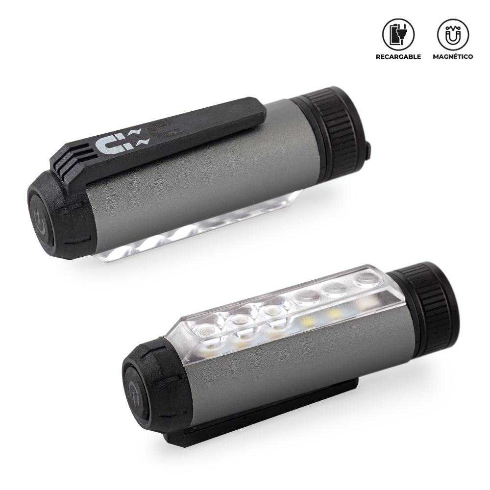 Linterna recargable head Gris miniatura 3