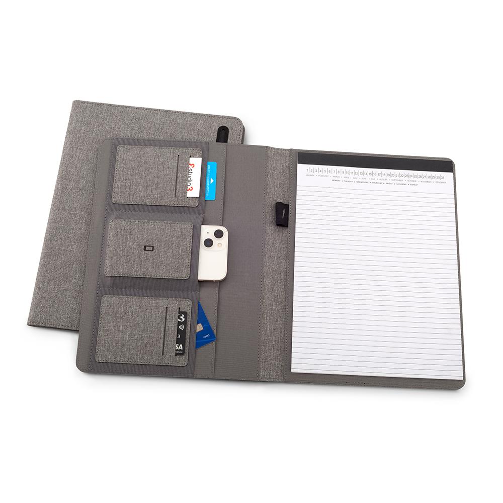 Carpeta folder velvet rpet Gris miniatura 3