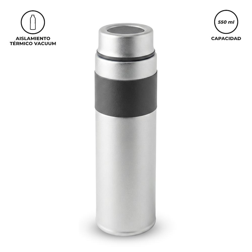 Botilito metálico concord 550 ml nuevo Gris - Gris miniatura 4
