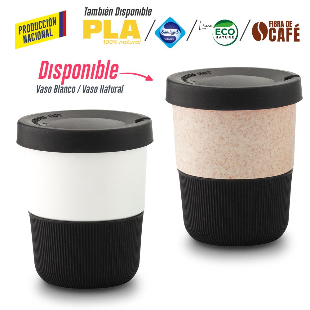 Mug plastico morgan 300ml - produccion nacional produccion nacional .Vaso Blanco prod nacional miniatura 6