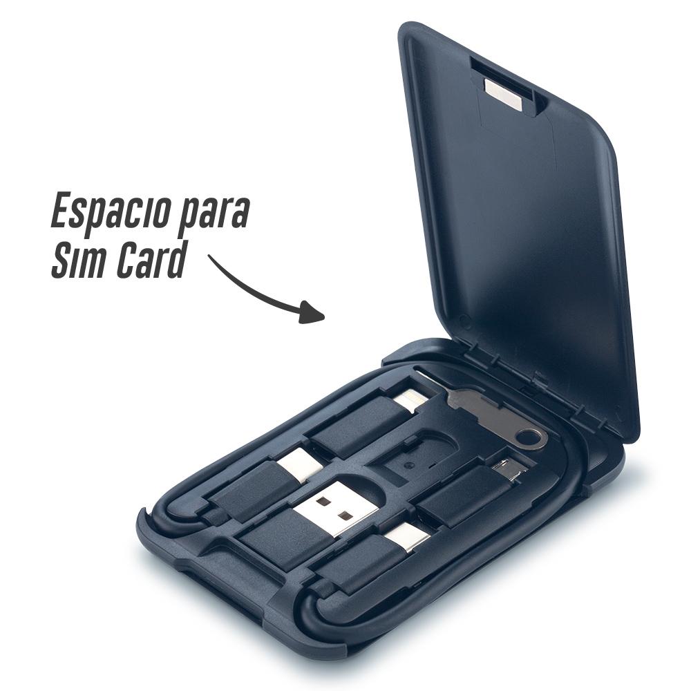 Set de cables de carga mini kit Negro miniatura 3