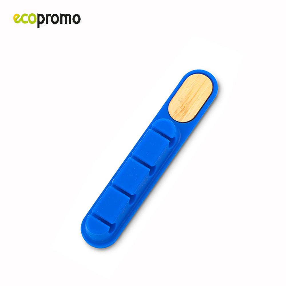 Organizador de cables flex Azul miniatura 7