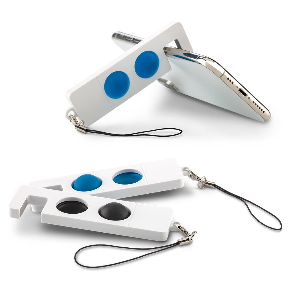 Soporte para moviles pop Blanco-azul front