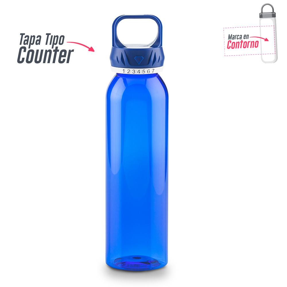 Botilito plastico counter 650ml Azul miniatura 3
