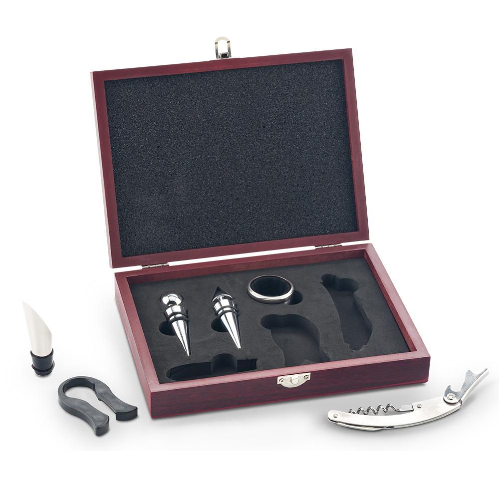 Set de vino remy ii Madera miniatura 3
