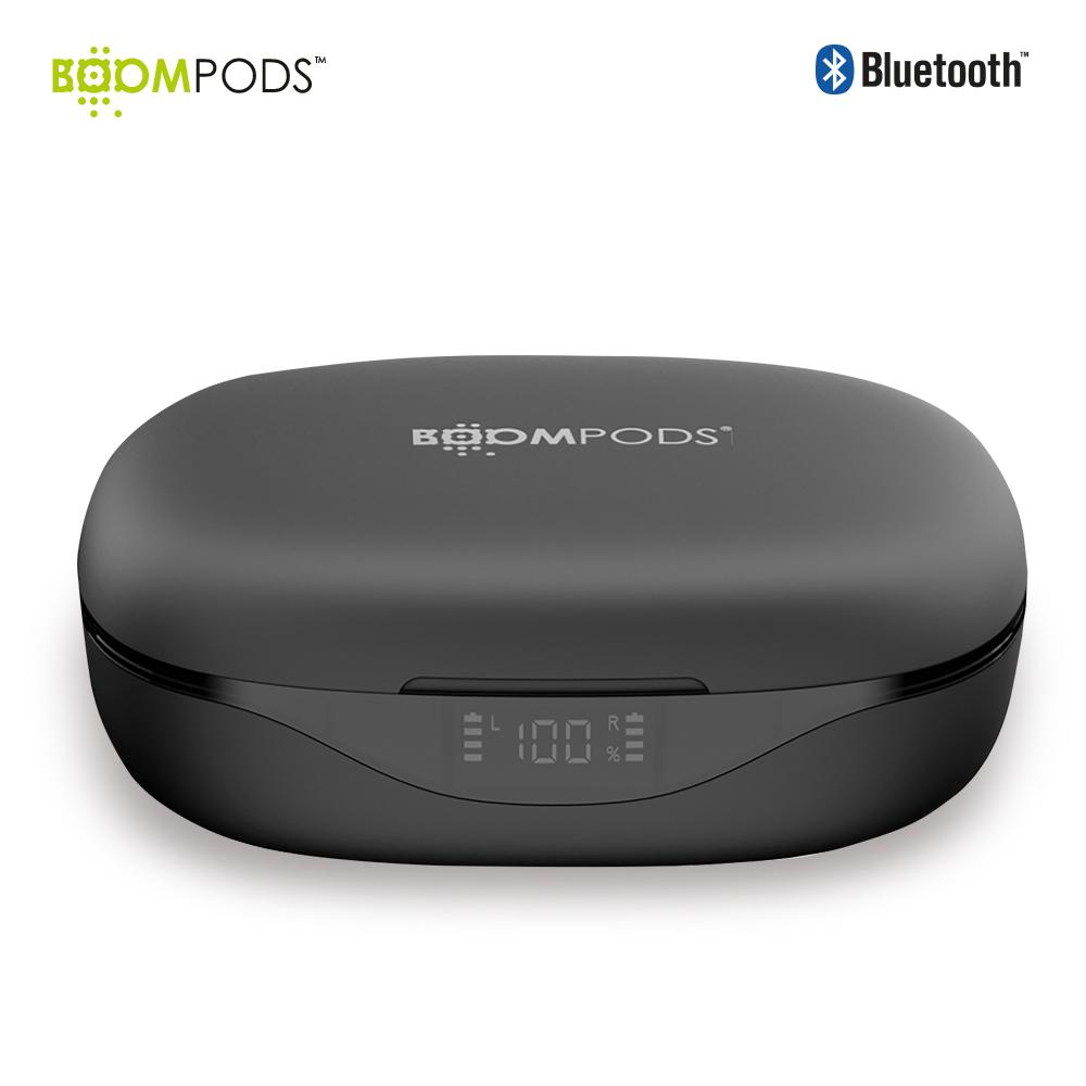 Audífonos bluetooth sportpods boompods Negro miniatura 7