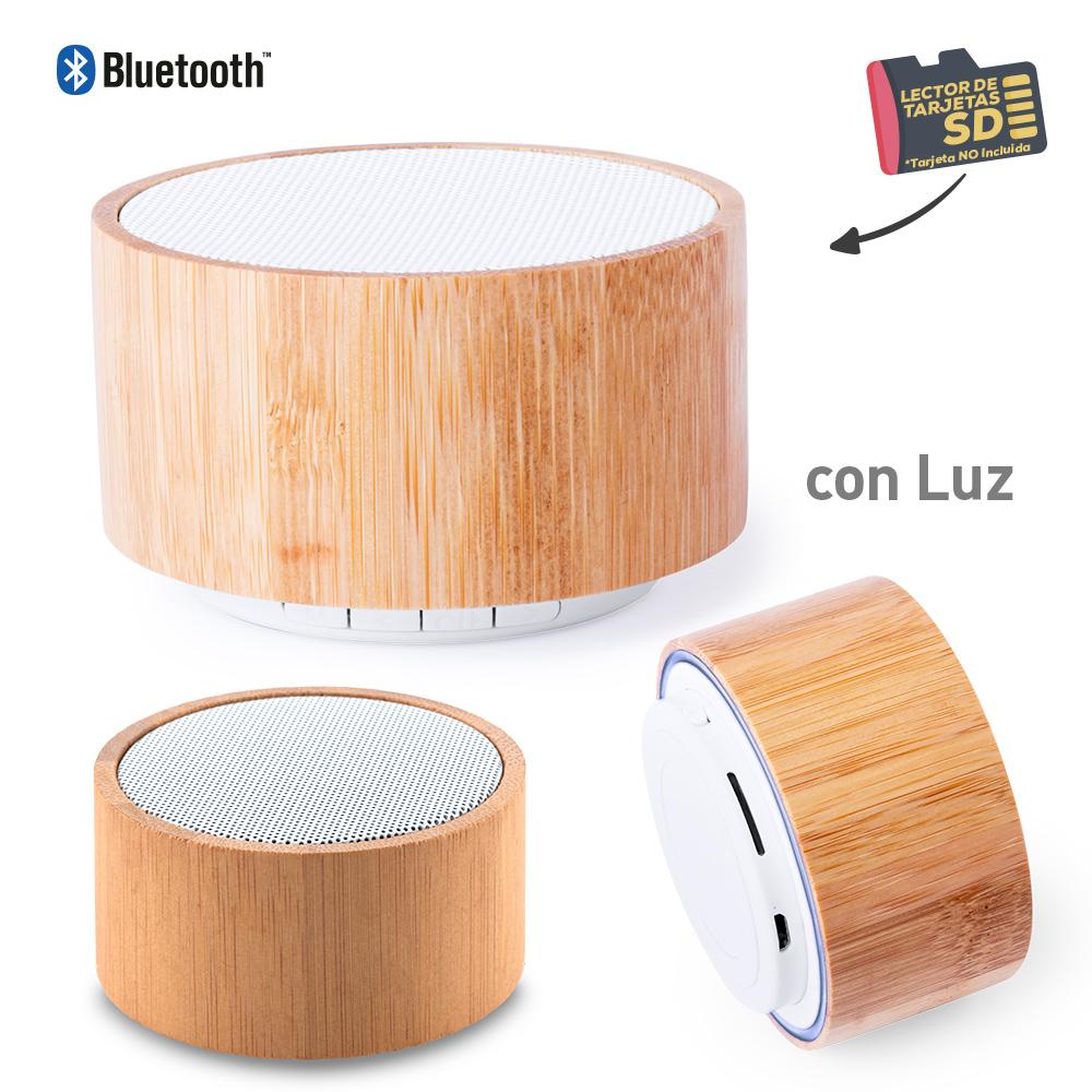 Speaker bluetooth barack bamboo Bamboo front