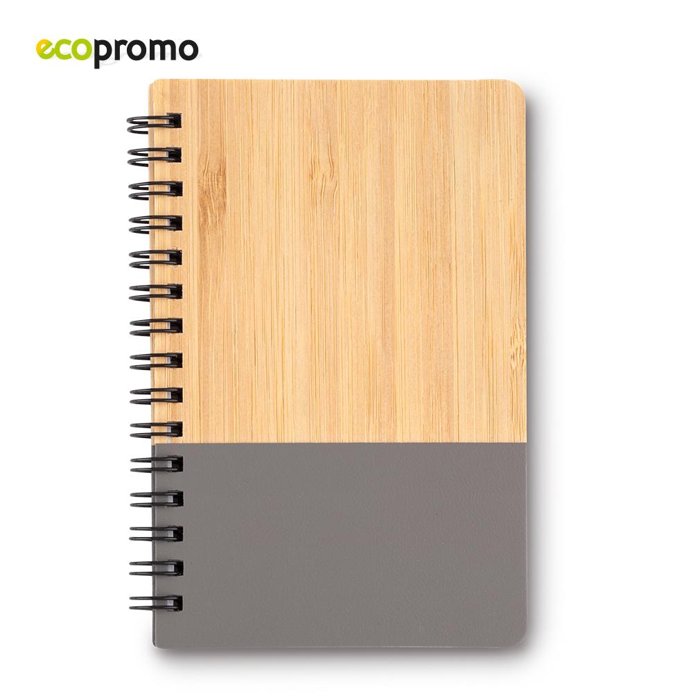 Mini libreta bamboo eco Gris miniatura 4