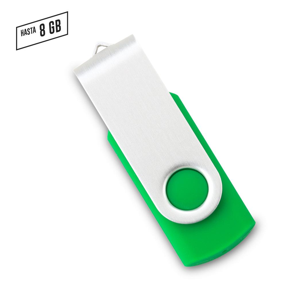 Memoria usb swivel precio neto .8GB Negro-silver miniatura 3