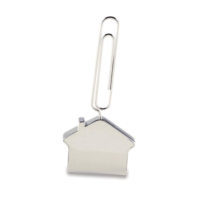 Clip portamensajes house - oferta oferta Silver front