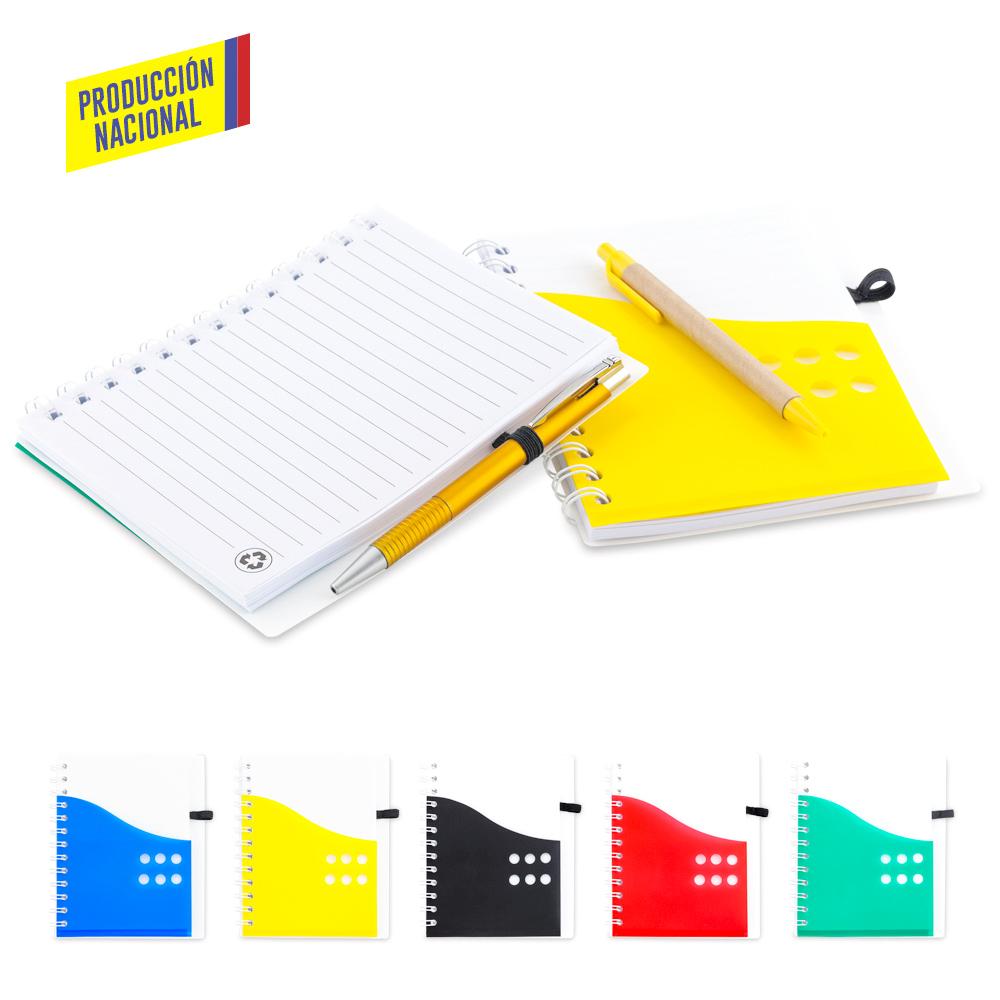 Libreta dots - produccion nacional produccion nacional Amarillo front