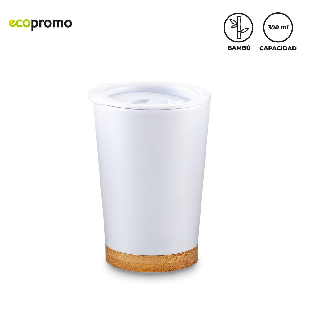 Mug plástico glimm eco 300 ml Blanco miniatura 6