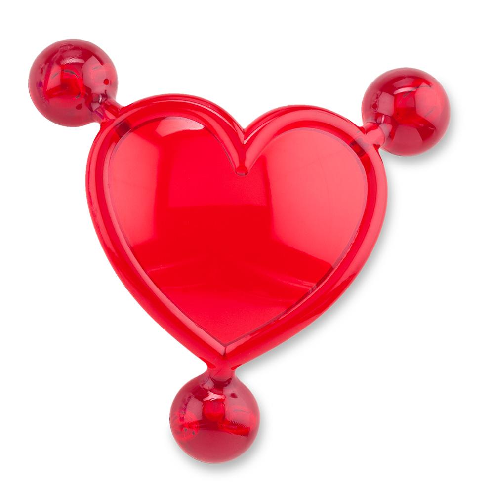 Masajeador corazon Rojo miniatura 5