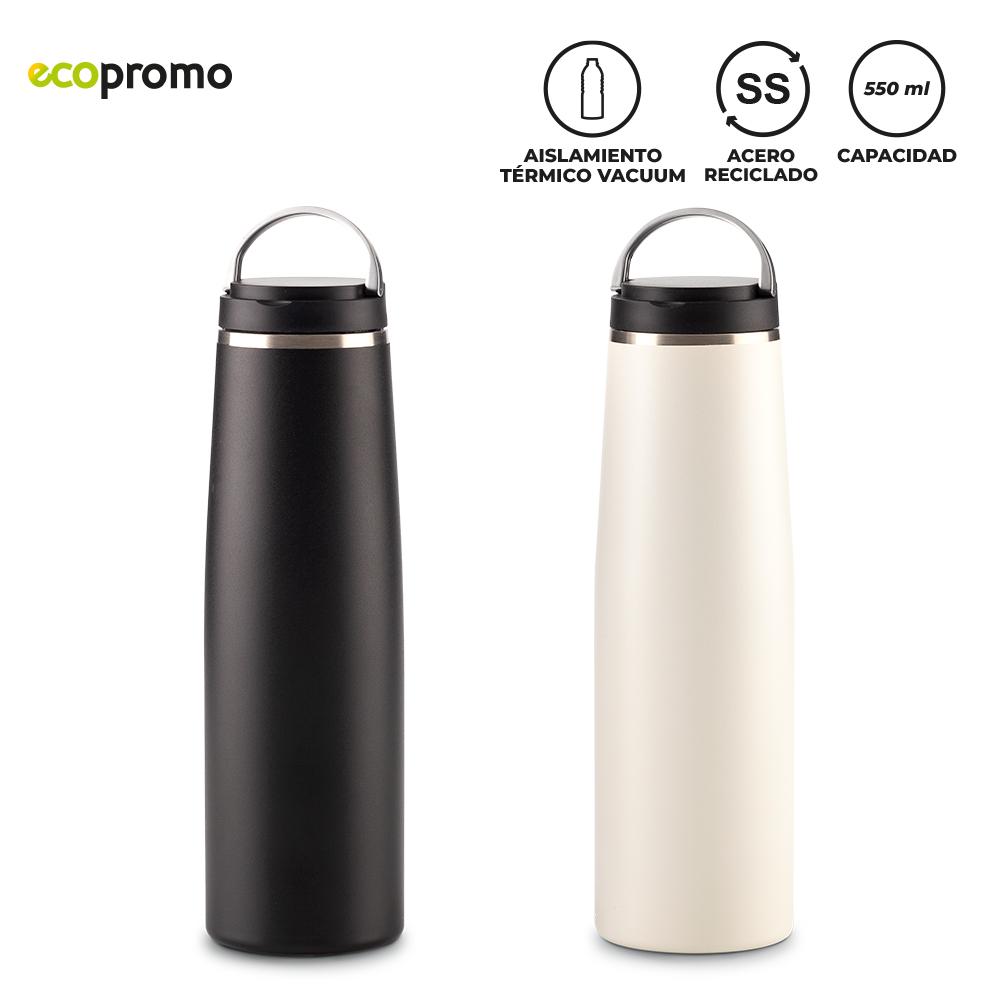 Botilito metálico lumo 550 ml Negro front