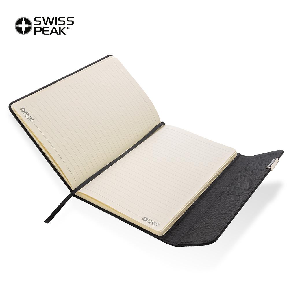 Set de bolígrafo y libreta swisspeak lux Negro miniatura 5