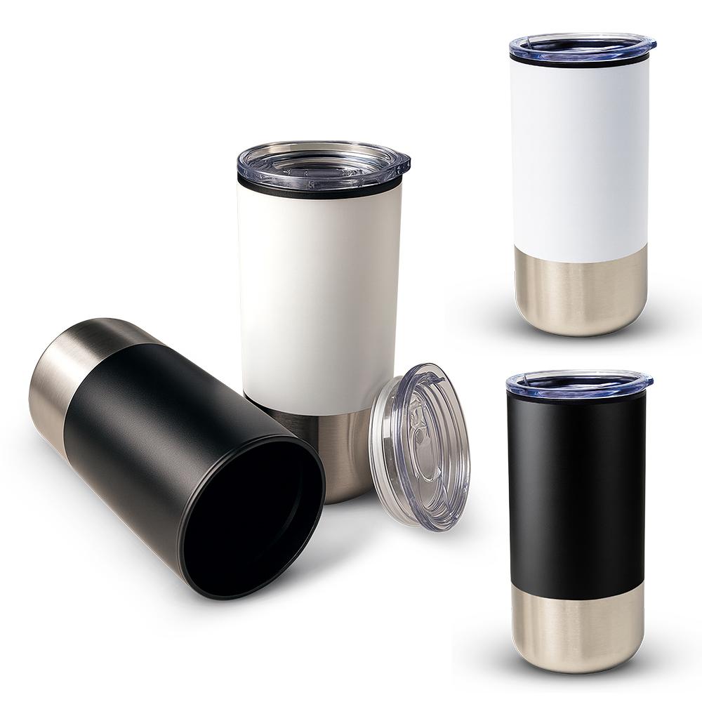 Mug plástico stash 500 ml nuevo Negro front