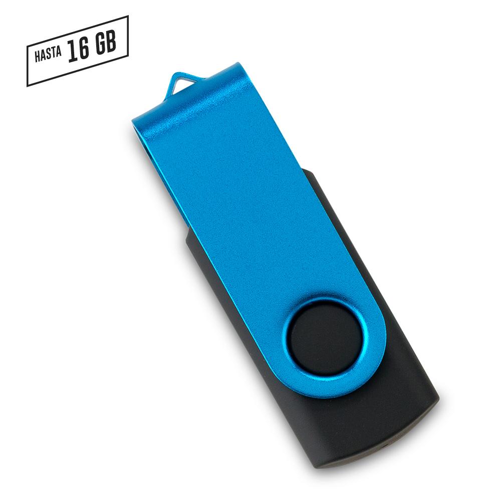 Memoria usb swivel precio neto .8GB Negro-silver miniatura 7