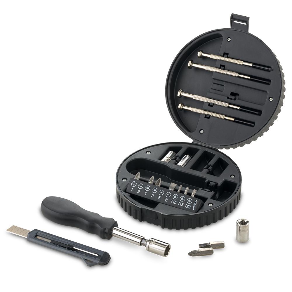 Set de herramientas neumatic Silver-Negro miniatura 4