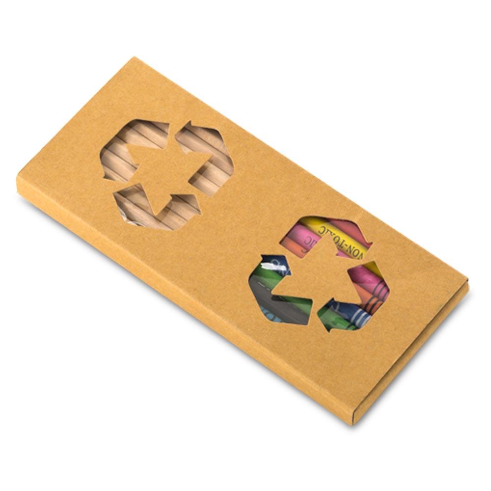 Set de colores y crayolas gavino Natural miniatura 3
