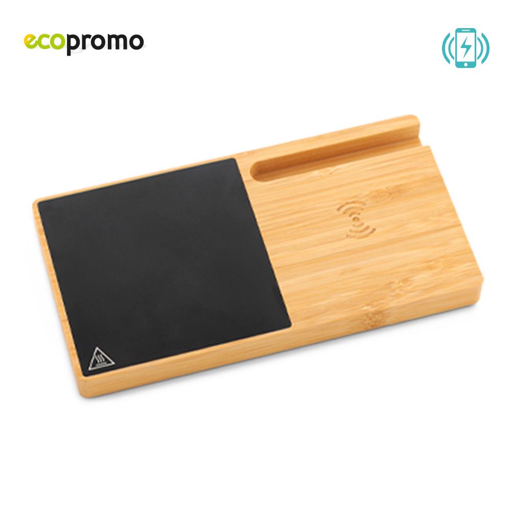Cargador inalámbrico warmer Bambú miniatura 4
