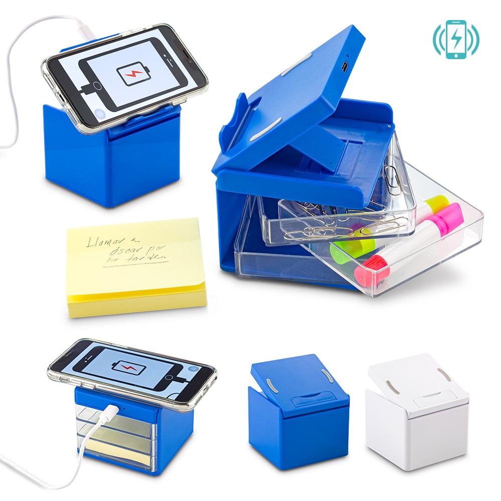 Cargador inalambrico office - oferta oferta Azul front