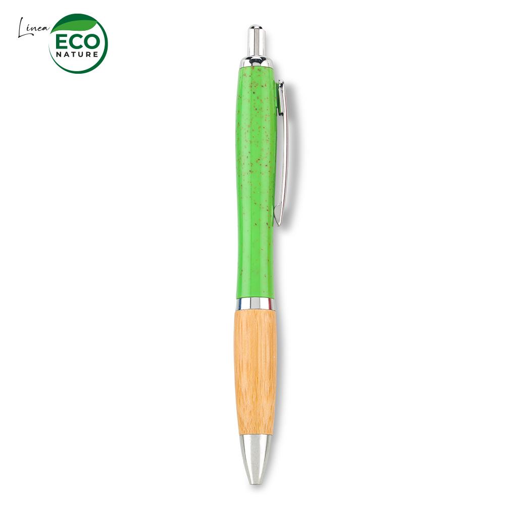 Boligrafo ventura eco bamboo Azul miniatura 6