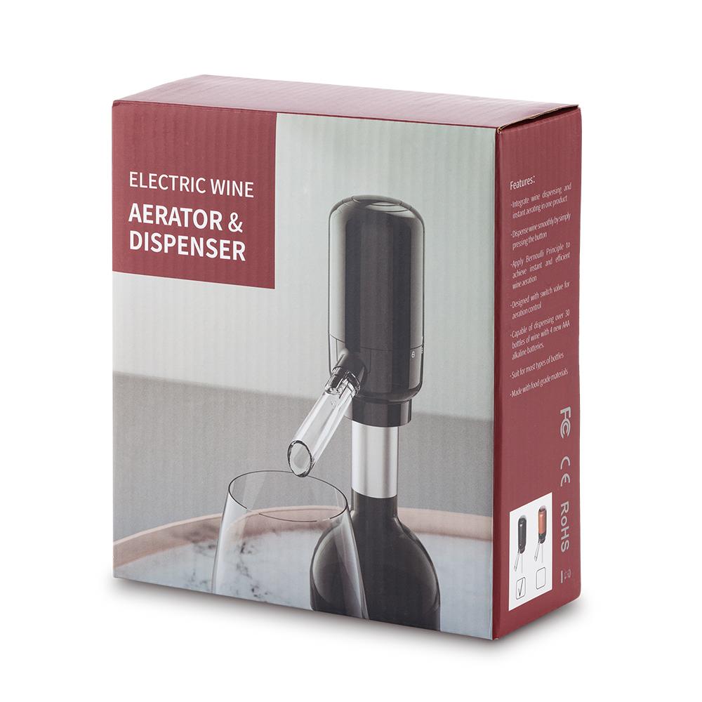 Aireador electrico para vino - oferta oferta Negro miniatura 4