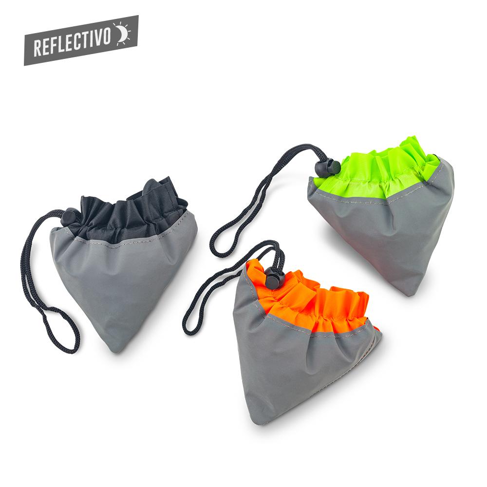 Bolsa plegable reflect Naranja miniatura 6