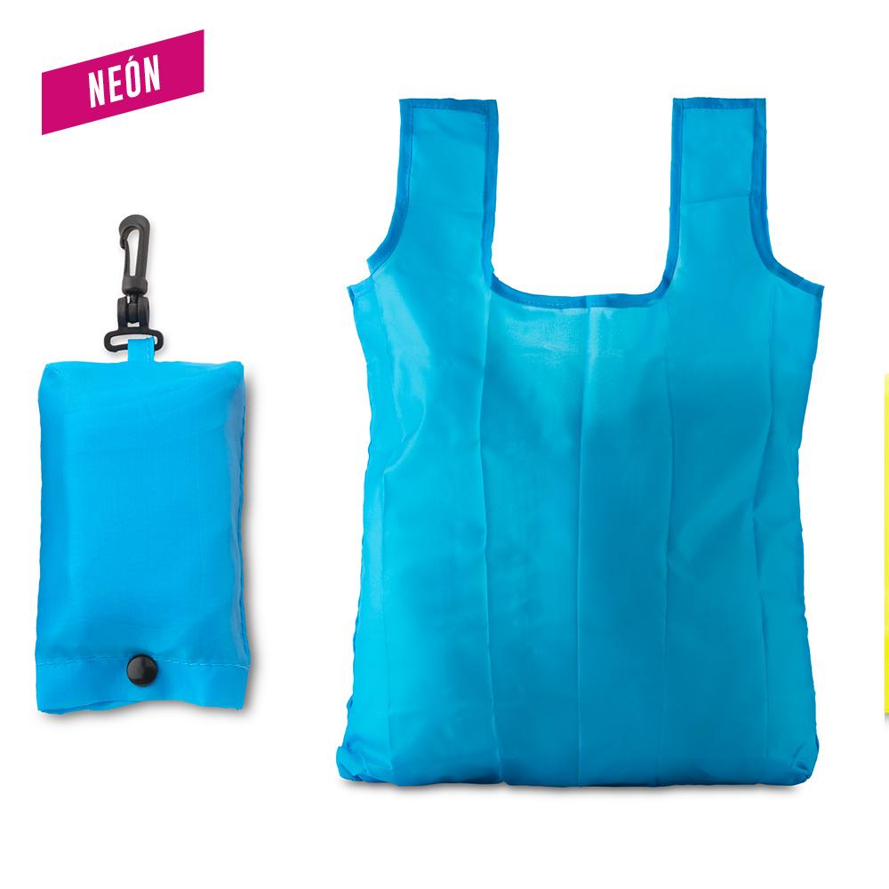 Bolsa plegable neon emma Naranja Neon miniatura 4