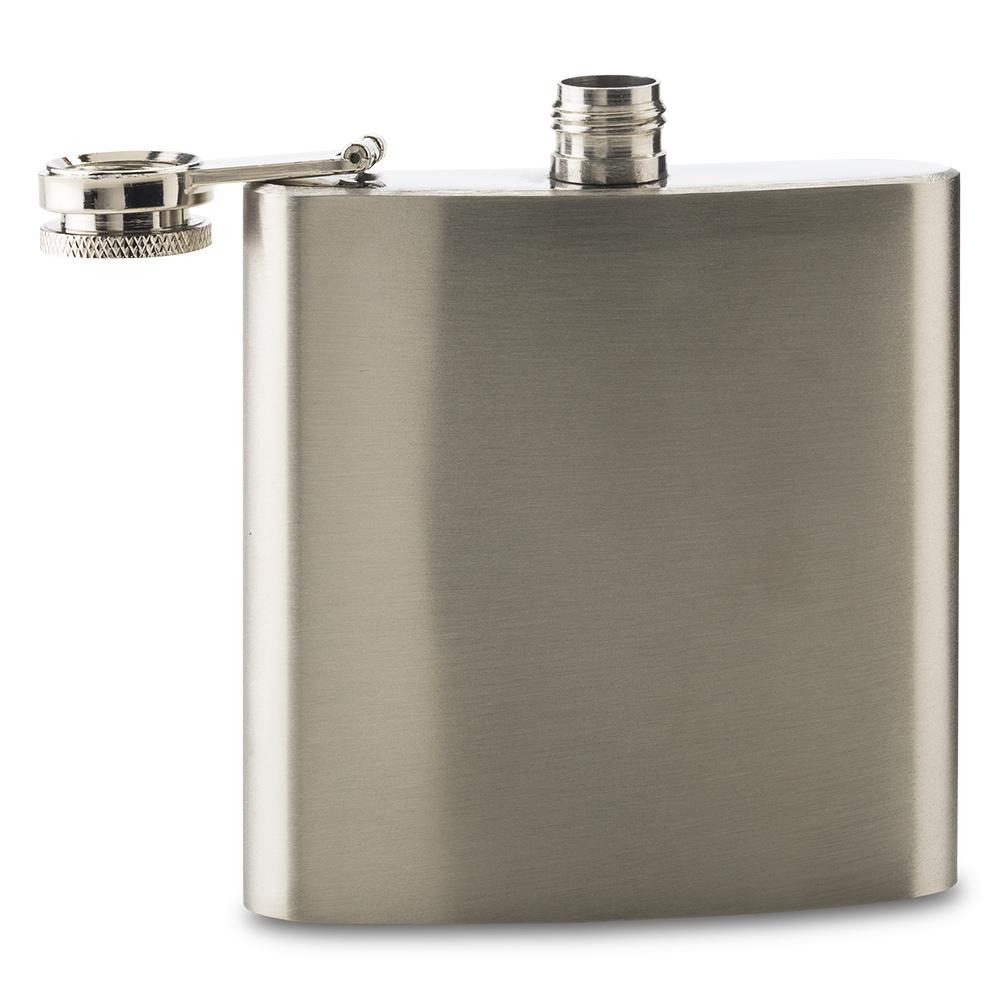 Mini licorera 6oz Silver front