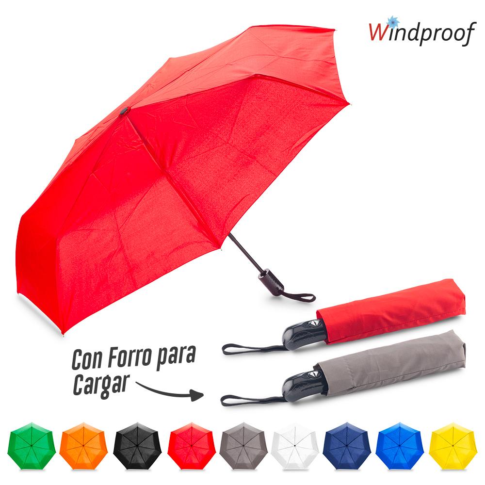 Mini paraguas maverick 21 Negro front