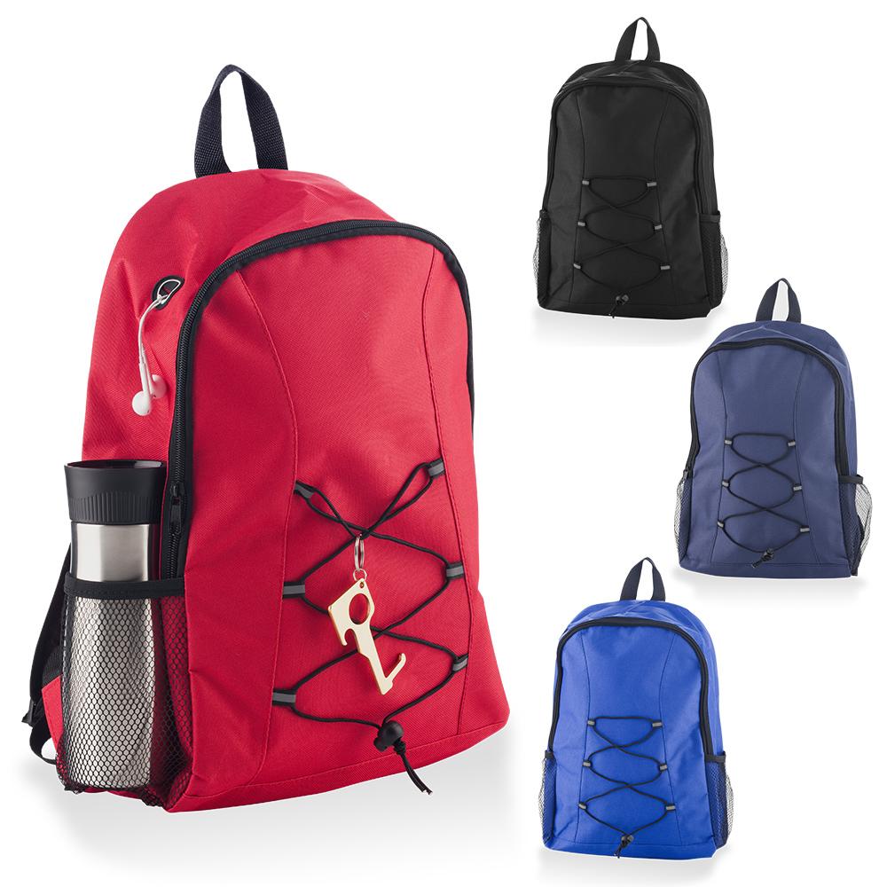Morral backpack strings Azul Oscuro front