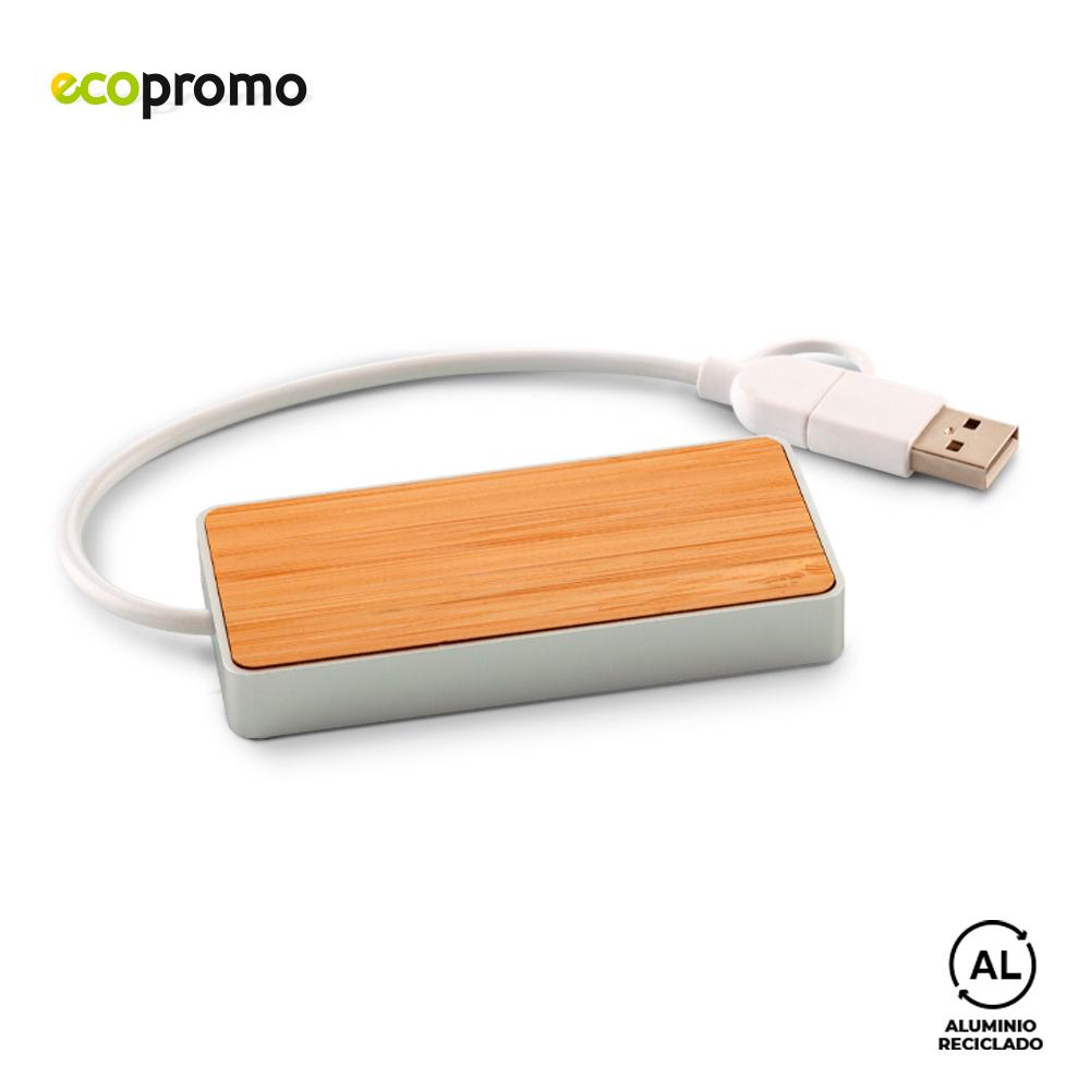 Puerto usb dante eco Bambú miniatura 4