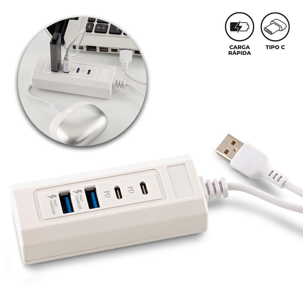 Puerto usb apex Blanco front