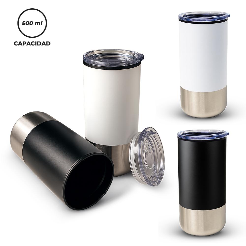 Mug plástico stash 500 ml nuevo Negro miniatura 2