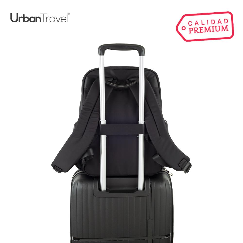 Morral backpack quasar urban travel Negro miniatura 5