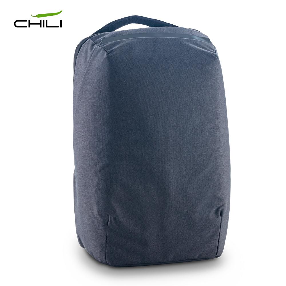 Morral backpack antirrobo chili Negro-Gris Oscuro miniatura 3