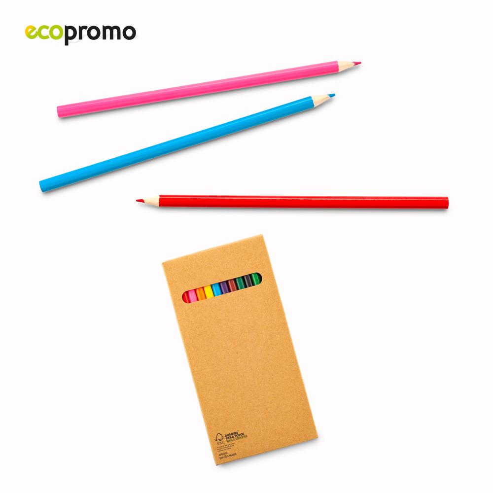 Set de 12 colores eco kraft Natural front