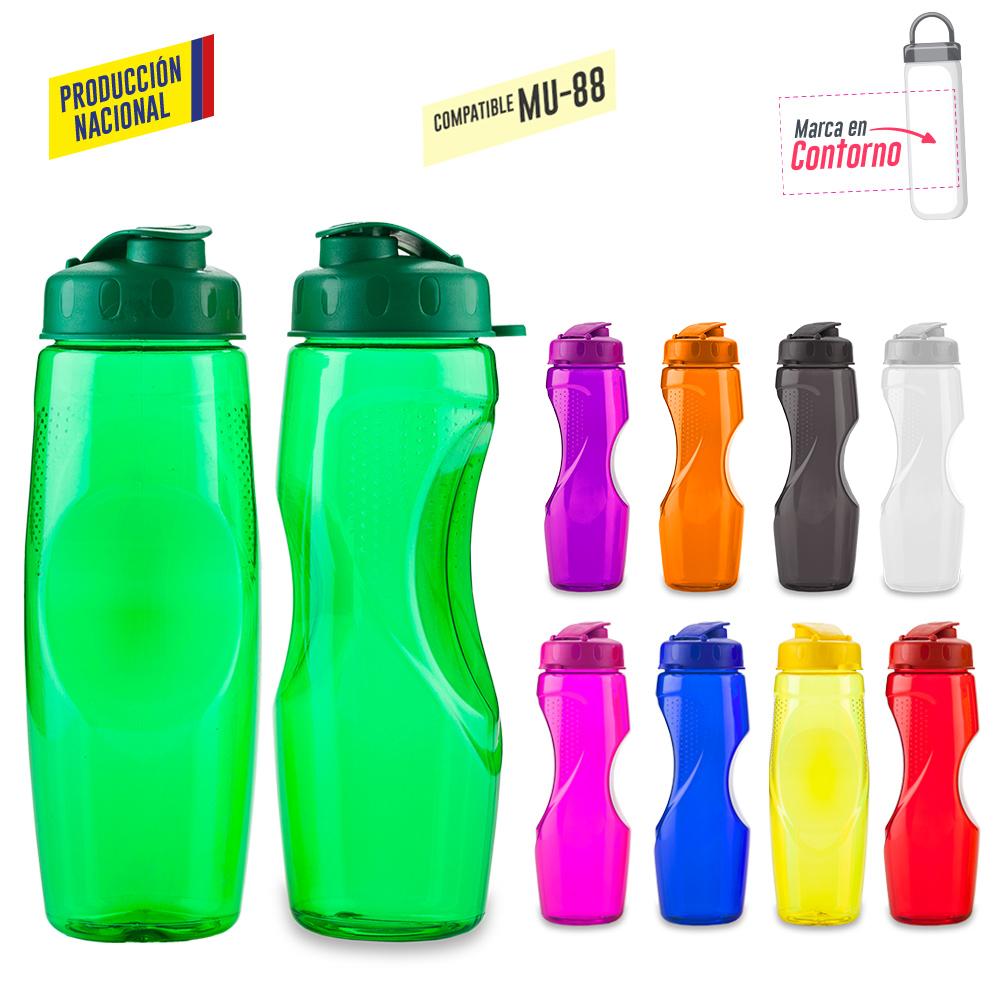 Botilito en pvc helice 760ml - produccion nacional produccion nacional Rojo front