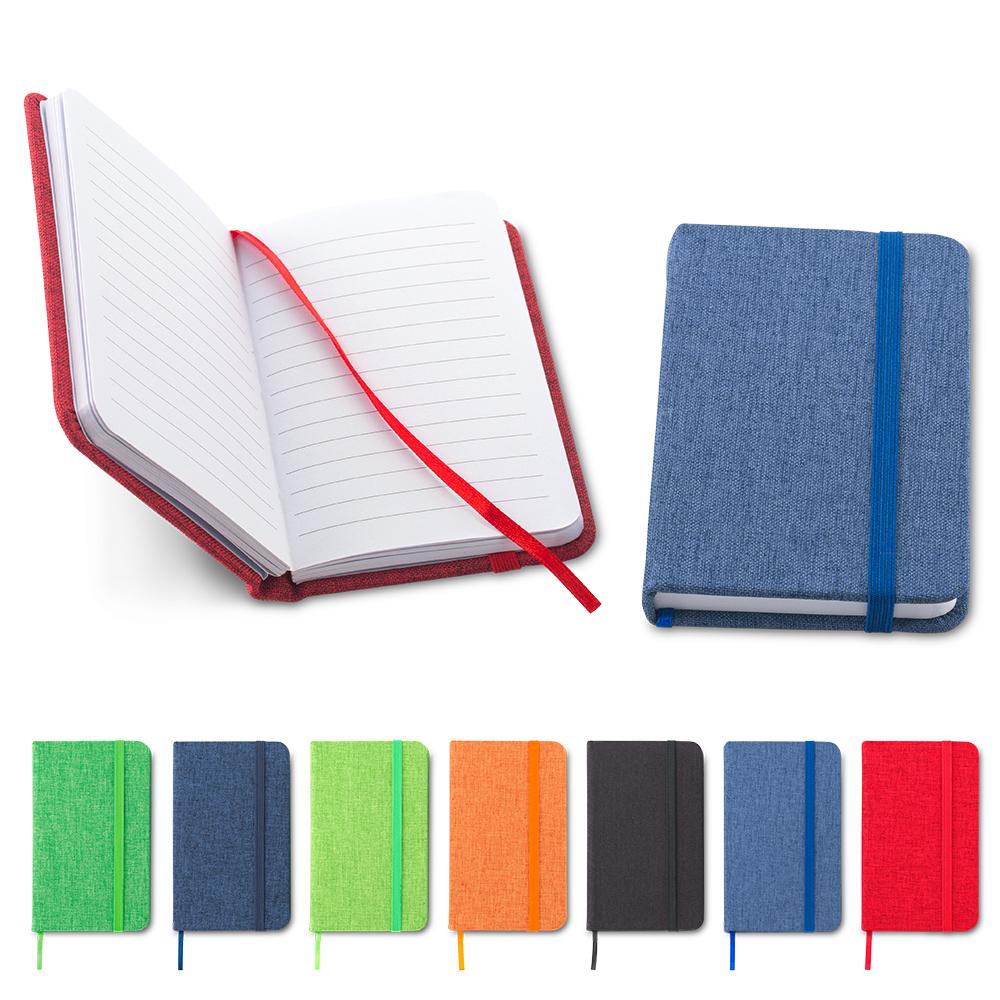 Mini libreta niccolo Azul Oscuro front
