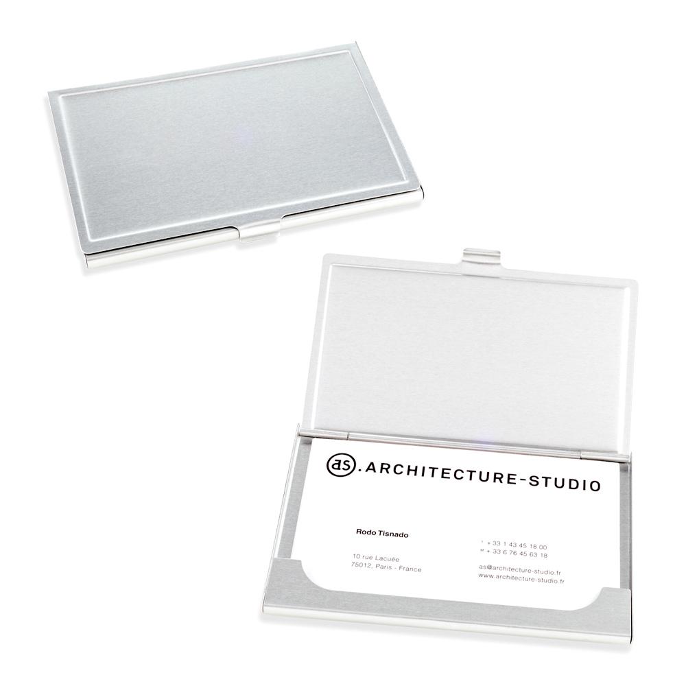 Portatarjetas ml-275 - oferta oferta Silver front