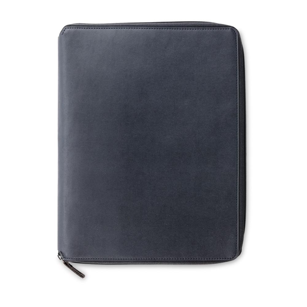 Carpeta folder zipper Azul Oscuro miniatura 3