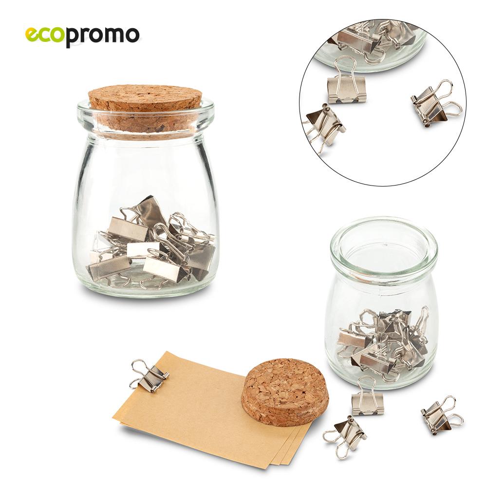 Set de clips cork Transparente front