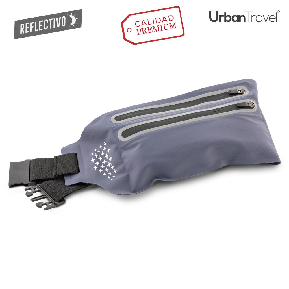 Canguro sport reflectivo urban travel Negro miniatura 4