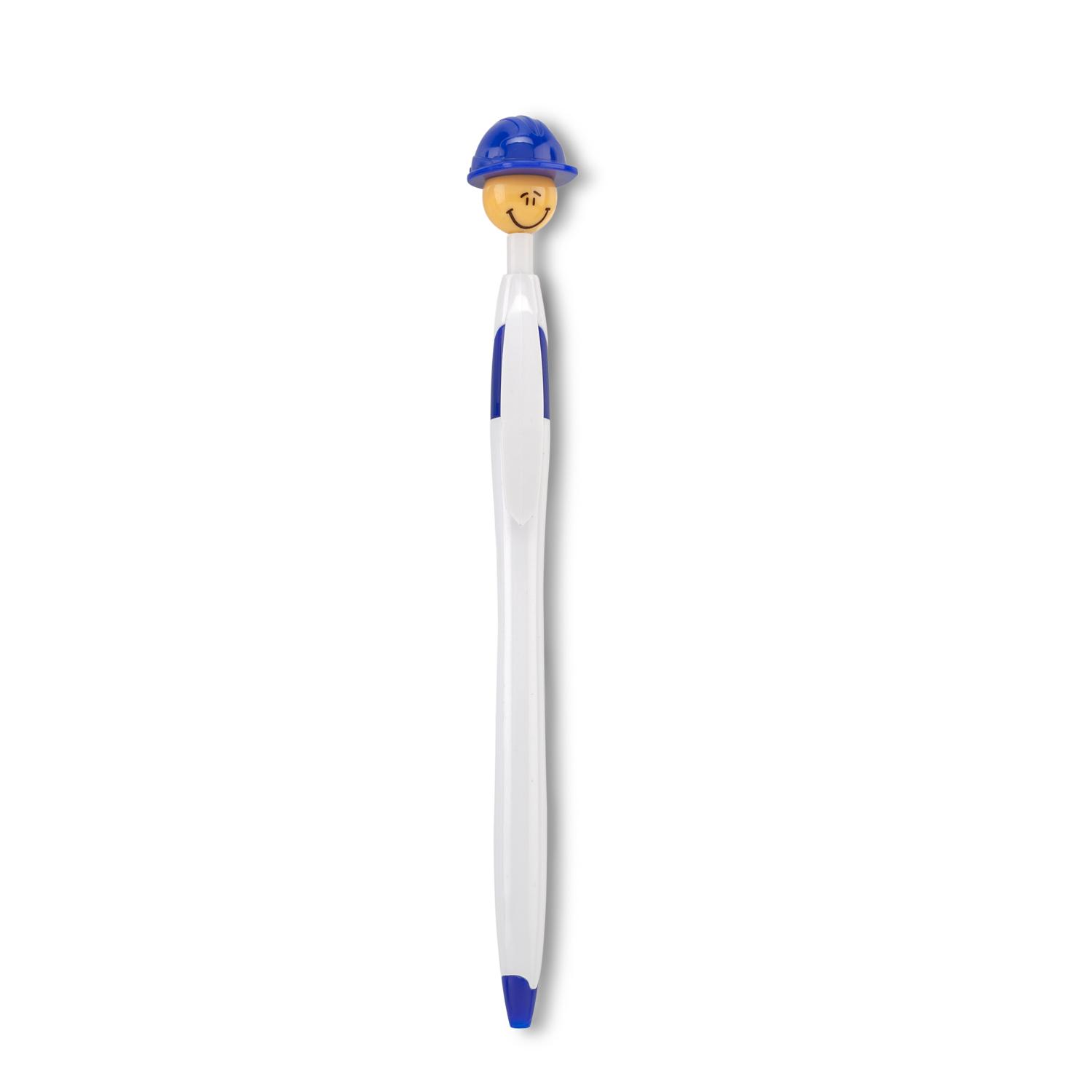 Bolígrafo helmet Azul - Casco azul miniatura 6