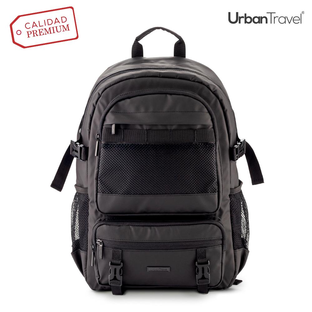 Morral backpack waterproof urban travel Negro miniatura 3