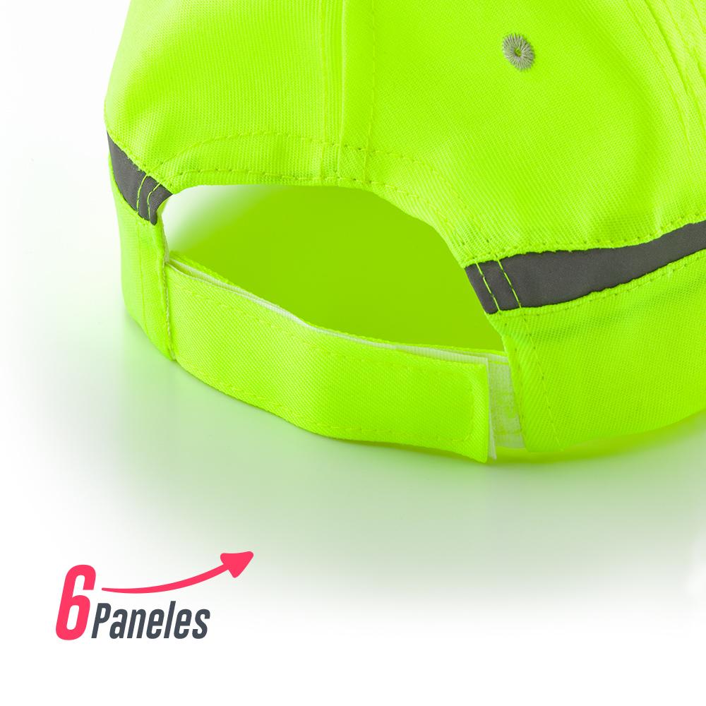 Gorra emergency Verde 6 Paneles miniatura 5
