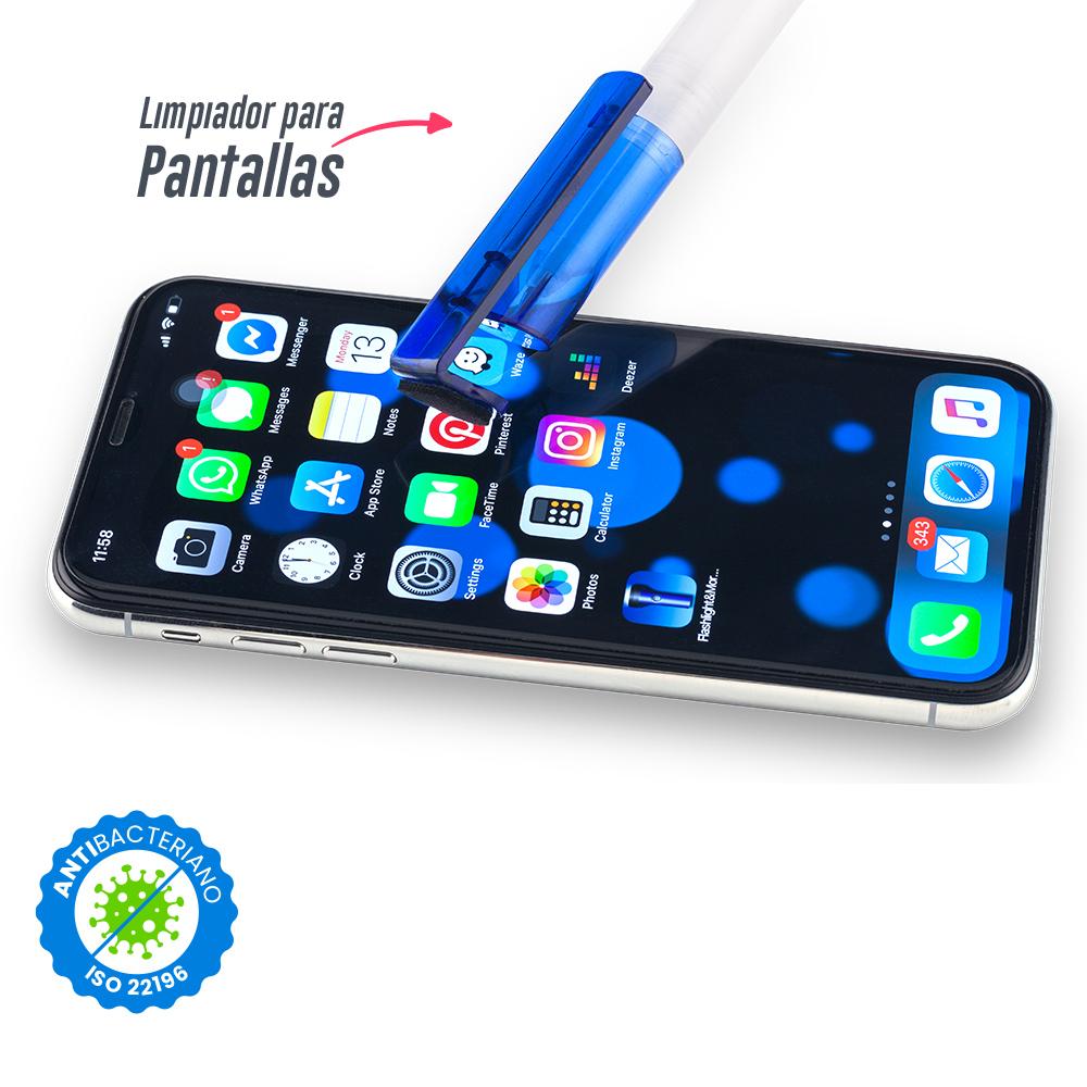 Boligrafo flom 4-1 antibacteriano Negro miniatura 8